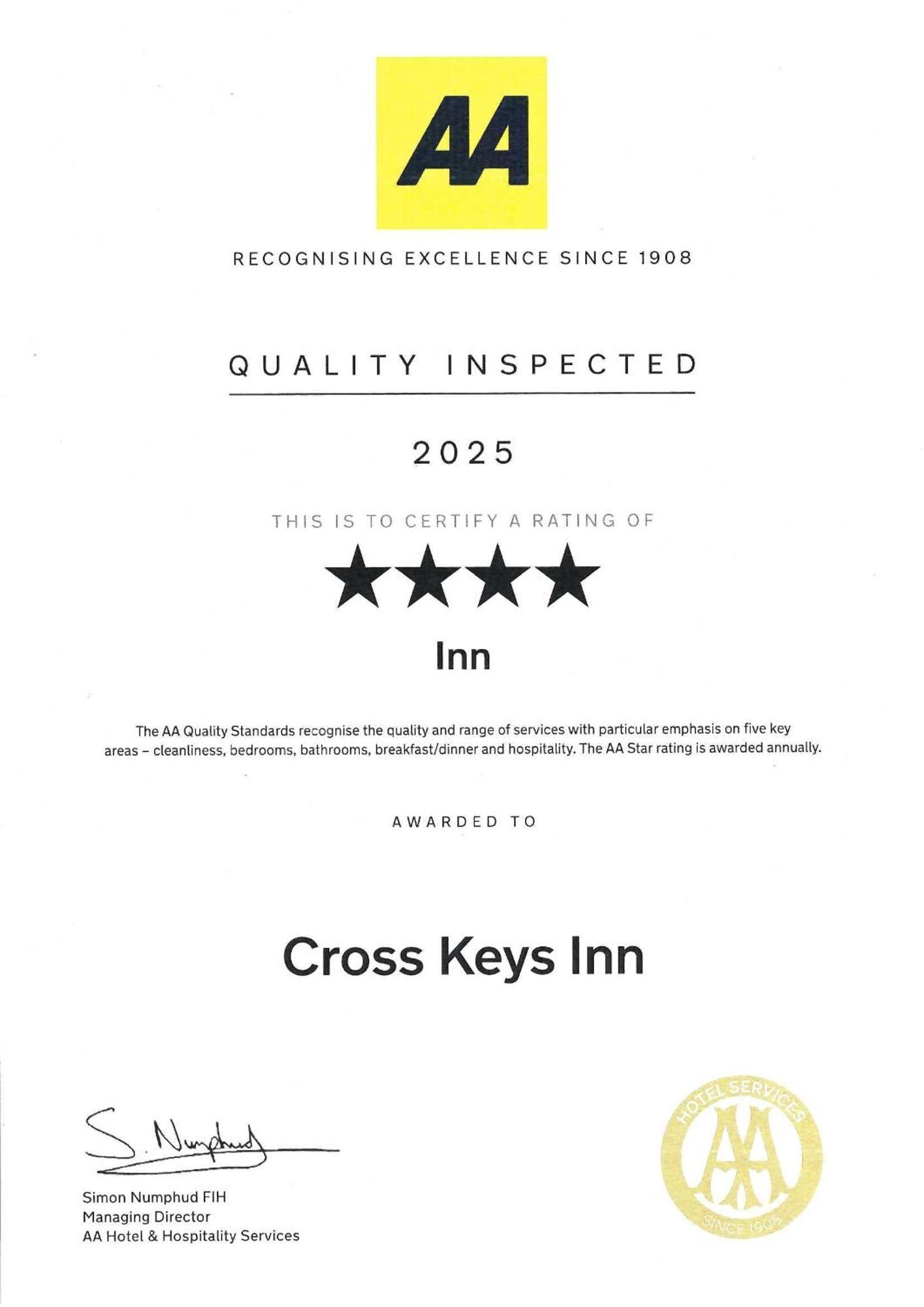 Cross Keys Inn Lydford-on-Fosse エクステリア 写真